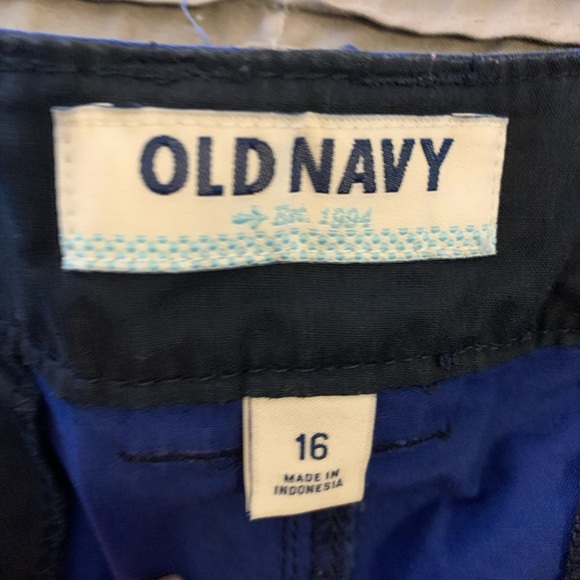 Blue patterned shorts - Picture 3 of 4